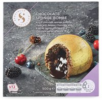 Chocolate Sponge Bombe 