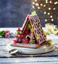 Pre-Built Gingerbread House