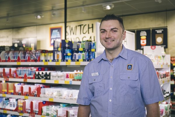 Paul Billingham Store Manager ALDI employee since 2015