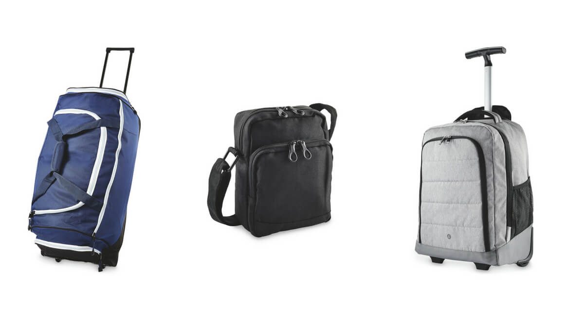 aldi duffle bag on wheels