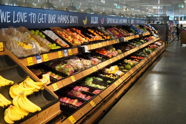 ALDI produce