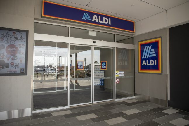 ALDI store