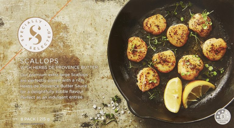 Frozen Scallops With Herbs De Provence Butter