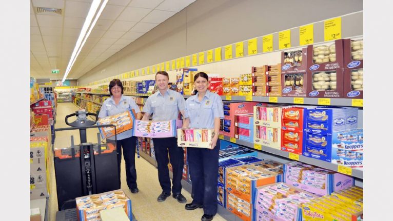 ALDI opened 40 new stores in 2013 (pictured - ALDI Parkes, NSW) - 2
