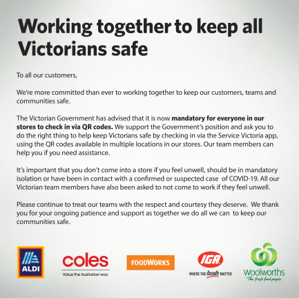 Working together to keep all Victorians safe
