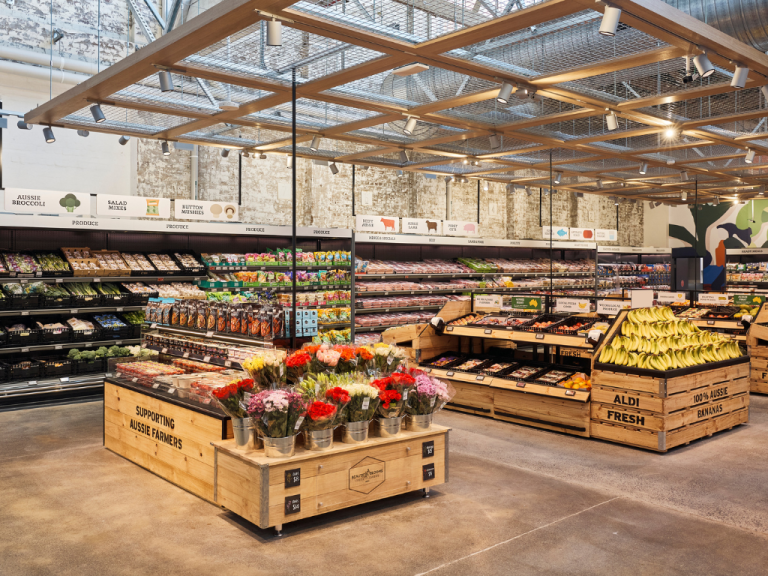 ALDI brings its unique shopping experience to the historic Cannery in