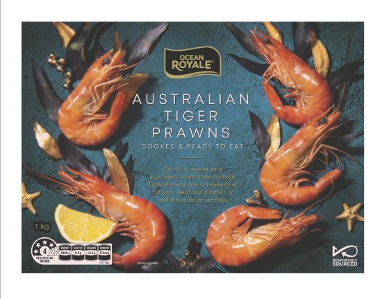 Australian Tiger Prawns