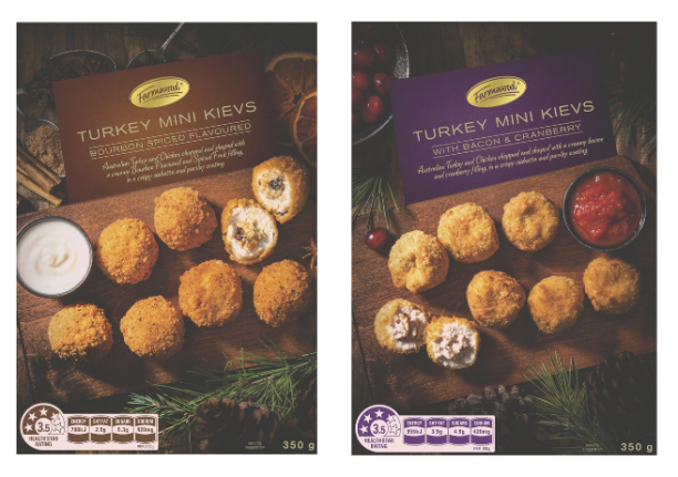 Farmwood Frozen Turkey Mini Kiev Balls